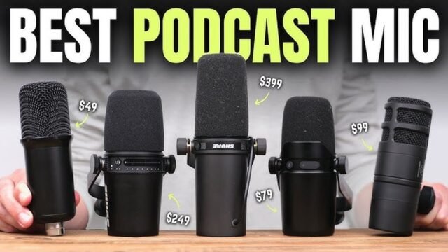 Best Microphone for Podcast And Youtube